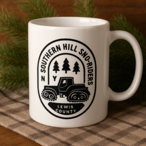 15 Ounce Double Sided Coffee Mugs